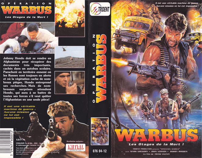 OPERATION WARBUS - SUBMITTED BY VINCENT KAVAKO