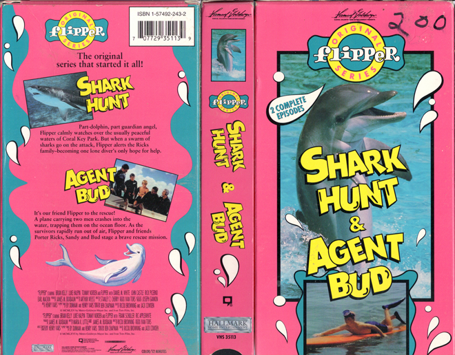 ORIGINAL FLIPPER SERIES : SHARK HUNT AND AGENT BUD
