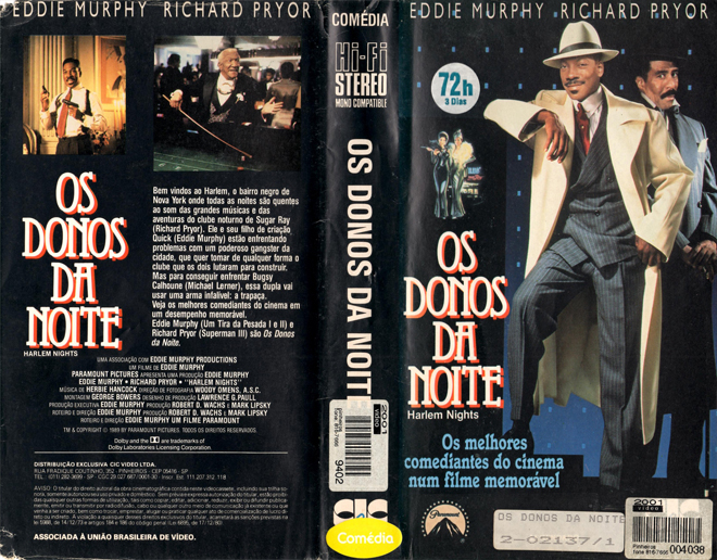 OS DONOS DA NOITE, BRAZIL VHS, BRAZILIAN VHS, ACTION VHS COVER, HORROR VHS COVER, BLAXPLOITATION VHS COVER, HORROR VHS COVER, ACTION EXPLOITATION VHS COVER, SCI-FI VHS COVER, MUSIC VHS COVER, SEX COMEDY VHS COVER, DRAMA VHS COVER, SEXPLOITATION VHS COVER, BIG BOX VHS COVER, CLAMSHELL VHS COVER, VHS COVER, VHS COVERS, DVD COVER, DVD COVERS