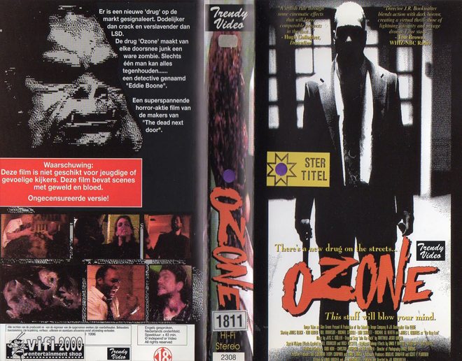 OZONE : ATTACK OF THE REDNECK MUTANTS MIDNITE MOVIES VHS COVER
