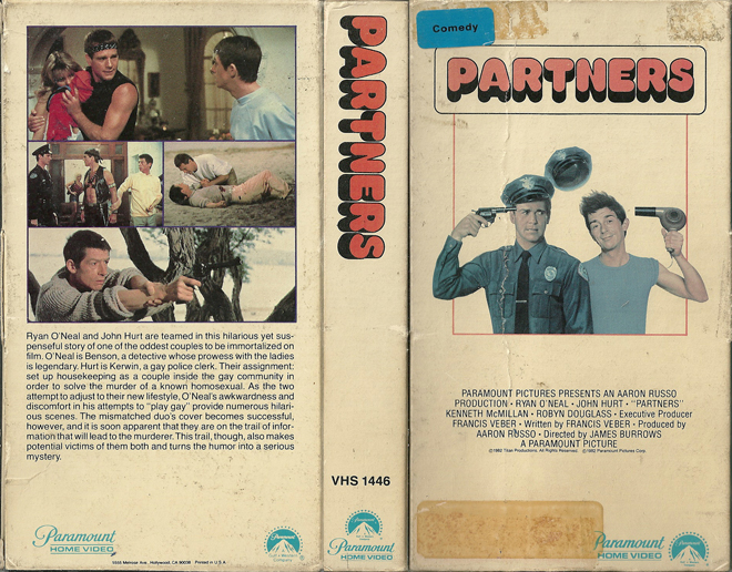 PARTNERS, THRILLER, ACTION, HORROR, SCIFI, ACTION VHS COVER, HORROR VHS COVER, BLAXPLOITATION VHS COVER, HORROR VHS COVER, ACTION EXPLOITATION VHS COVER, SCI-FI VHS COVER, MUSIC VHS COVER, SEX COMEDY VHS COVER, DRAMA VHS COVER, SEXPLOITATION VHS COVER, BIG BOX VHS COVER, CLAMSHELL VHS COVER, VHS COVER, VHS COVERS, DVD COVER, DVD COVERS