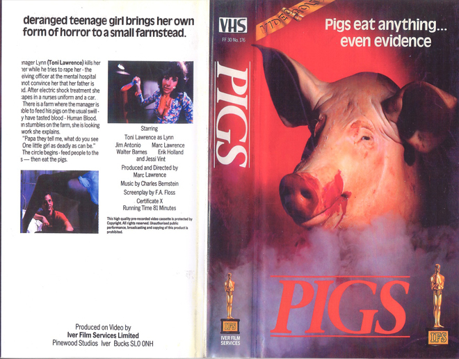 PIGS VHS COVER