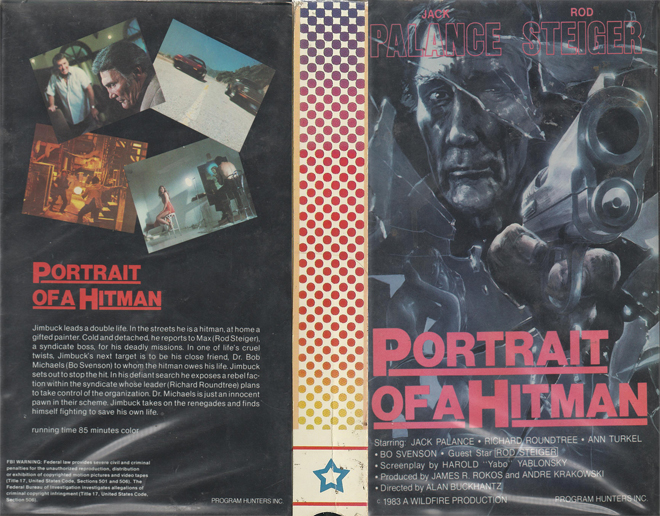 PORTRAIT OF A HITMAN VHS COVER