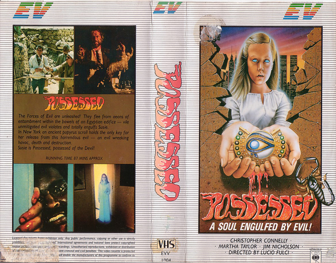 POSSESSED VHS COVER