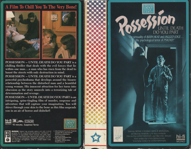 POSSESSION VHS COVER