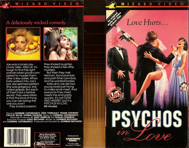 PSYCHOS IN LOVE VHS COVER