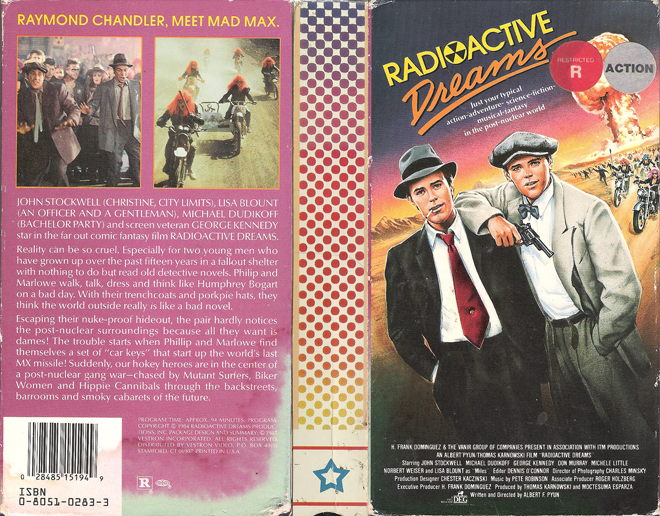 RADIOACTIVE DREAMS VHS COVER