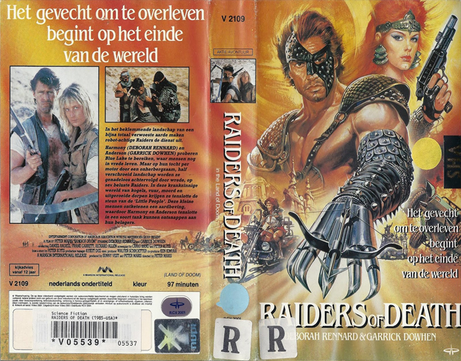 RAIDERS OF DEATH VHS COVER