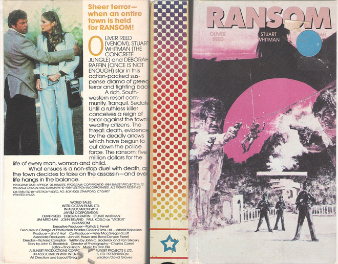 RANSOM VHS COVER
