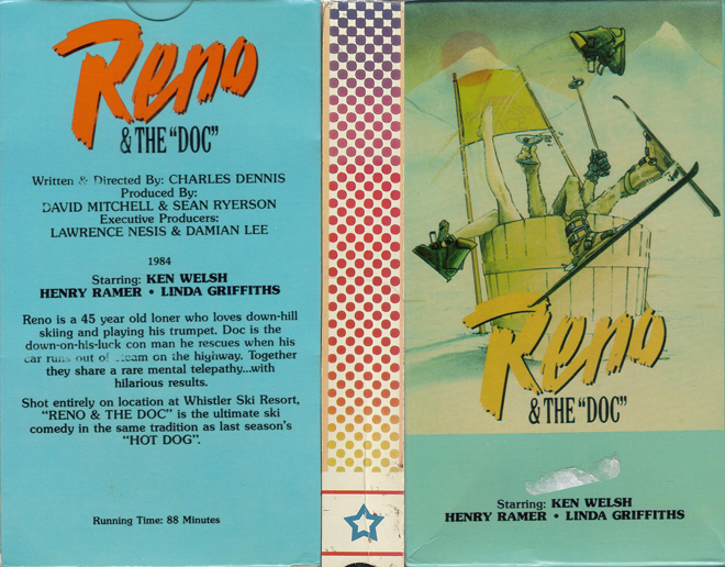 RENO AND THE DOC VHS COVER, VHS COVERS