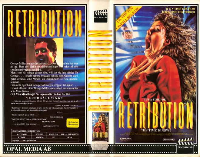 RETRIBUTION VHS COVER
