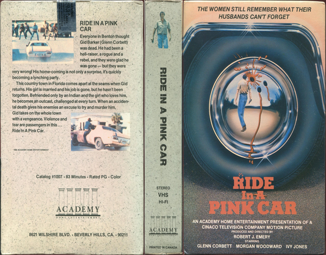 RIDE IN A PINK CAR VHS COVER