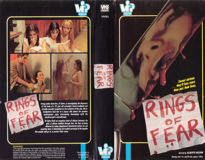 RINGS OF FEAR VHS COVER