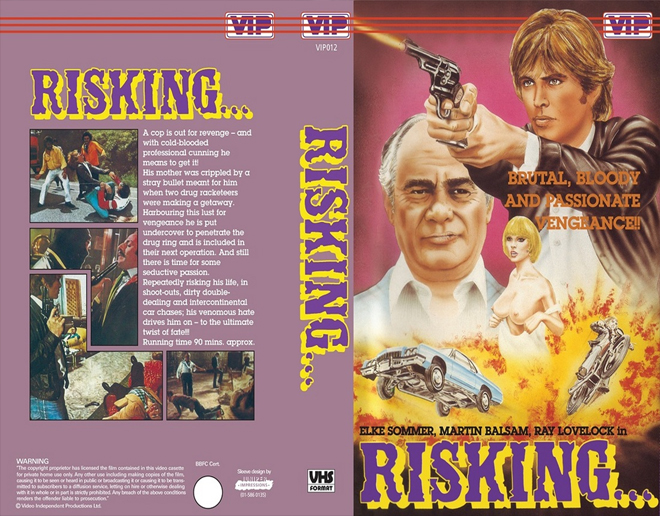 RISKING VHS COVER