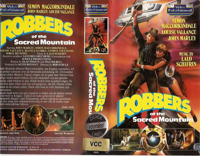 ROBBERS OF SACRED MOUNTAIN, HORROR, ACTION EXPLOITATION, ACTION, HORROR, SCI-FI, MUSIC, THRILLER, SEX COMEDY, DRAMA, SEXPLOITATION, BIG BOX, CLAMSHELL, VHS COVER, VHS COVERS, DVD COVER, DVD COVERS