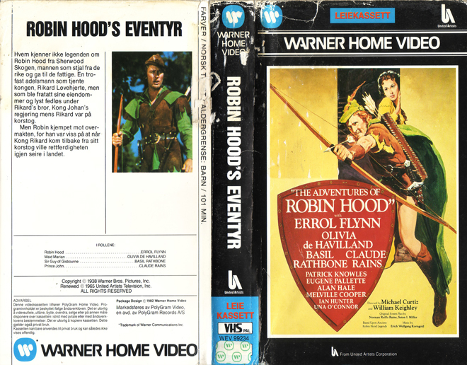 ROBIN HOOD, HORROR, ACTION EXPLOITATION, ACTION, HORROR, SCI-FI, MUSIC, THRILLER, SEX COMEDY,  DRAMA, SEXPLOITATION, VHS COVER, VHS COVERS, DVD COVER, DVD COVERS