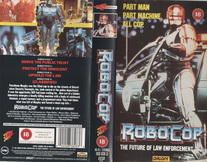 ROBOCOP - SUBMITTED BY KYLE DANIELS 