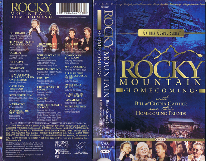 ROCKY MOUNTAIN HOMECOMING, HORROR, ACTION EXPLOITATION, ACTION, HORROR, SCI-FI, MUSIC, THRILLER, SEX COMEDY,  DRAMA, SEXPLOITATION, VHS COVER, VHS COVERS