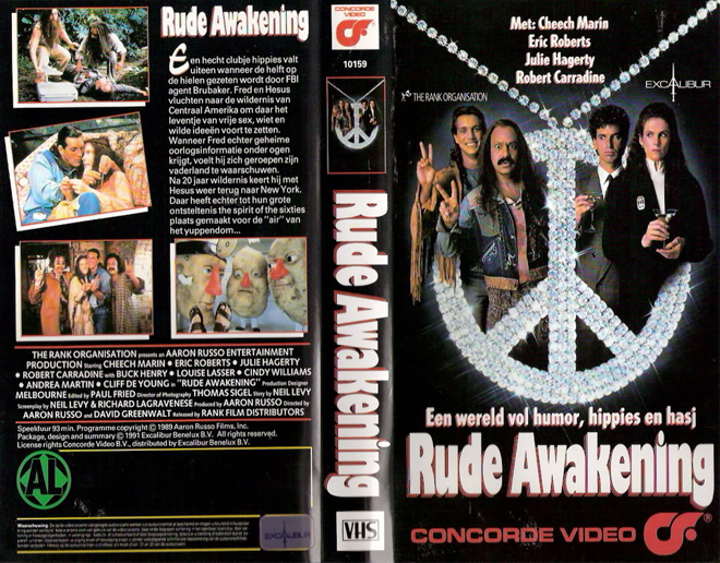 RUDE AWAKENING, ACTION VHS COVER, HORROR VHS COVER, BLAXPLOITATION VHS COVER, HORROR VHS COVER, ACTION EXPLOITATION VHS COVER, SCI-FI VHS COVER, MUSIC VHS COVER, SEX COMEDY VHS COVER, DRAMA VHS COVER, SEXPLOITATION VHS COVER, BIG BOX VHS COVER, CLAMSHELL VHS COVER, VHS COVER, VHS COVERS, DVD COVER, DVD COVERS