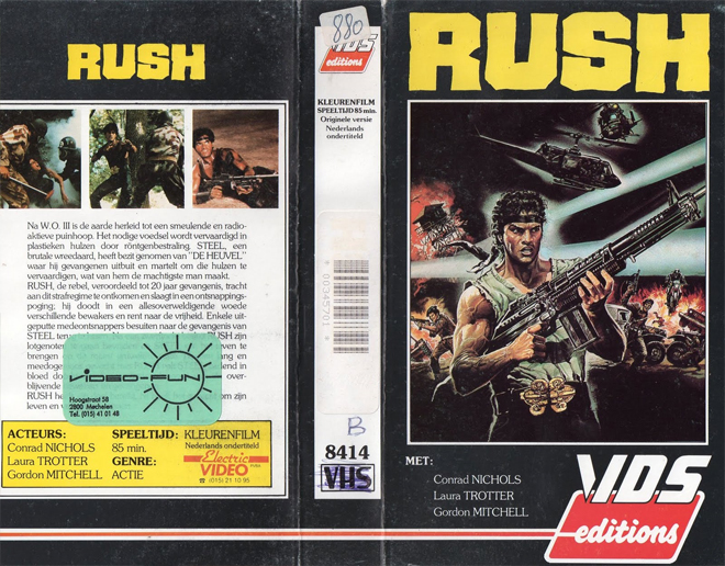 RUSH VHS COVER