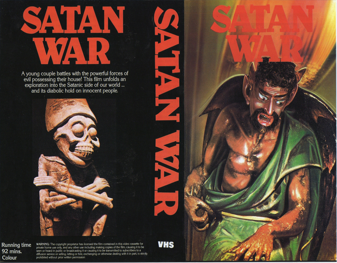 SATAN WAR VHS COVER
