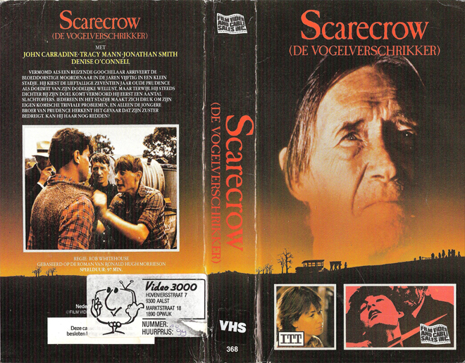 SCARECROW, BIG BOX VHS, HORROR, ACTION EXPLOITATION, ACTION, ACTIONXPLOITATION, SCI-FI, MUSIC, THRILLER, SEX COMEDY,  DRAMA, SEXPLOITATION, VHS COVER, VHS COVERS, DVD COVER, DVD COVERS