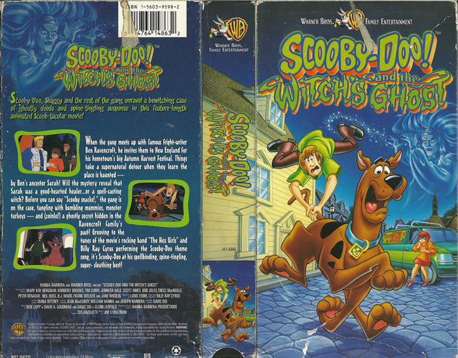 SCOOBY DOO AND THE WITCHS GHOST VHS COVER