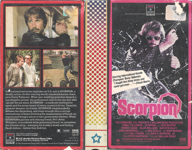 SCORPION VHS COVER