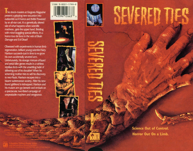 SEVERED TIES - SUBMITTED BY GEMIE FORD, VHS COVERS