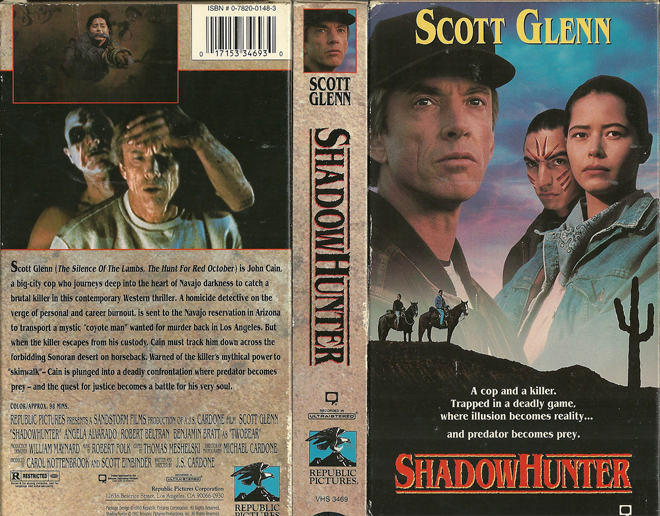 SHADOW HUNTER VHS COVER