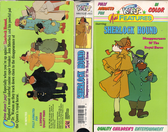 SHERLOCK HOUND : DISAPPEARANCE OF THE ROYAL HORSE