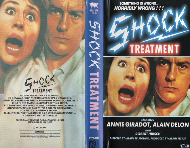 SHOCK TREATMENT VHS COVER, VHS COVERS