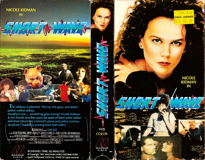 SHORT WAVE VHS COVER