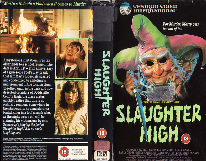 SLAUGHTER HIGH - SUBMITTED BY KYLE DANIELS 
