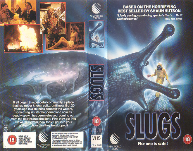 SLUGS VHS COVER