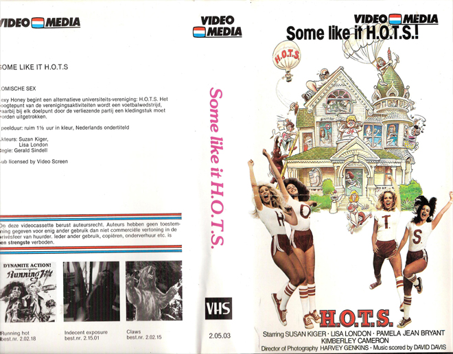 SOME LIKE IT HOTS VHS COVER