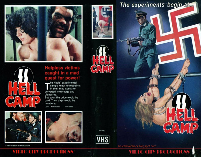 SS HELL CAMP VHS COVER