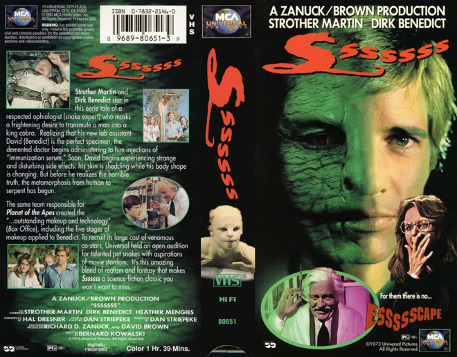 SSSSSSS - SUBMITTED BY GEMIE FORD, VHS COVERS