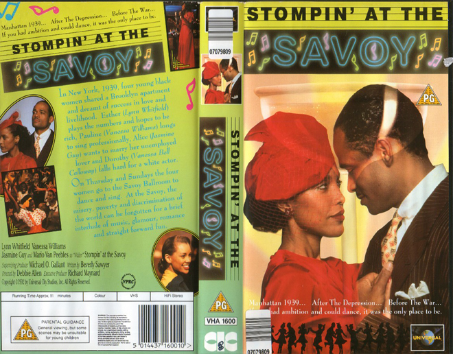 STOMPIN AT THE SAVOY VHS COVER