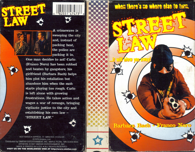 STREET LAW VHS COVER