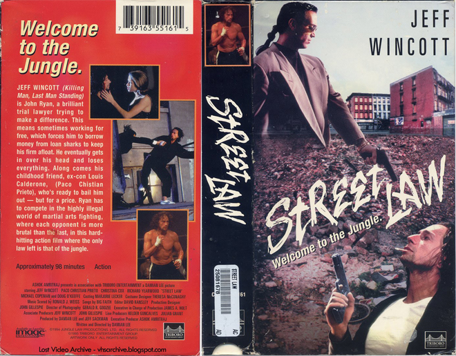 STREET LAW VHS COVER, VHS COVERS