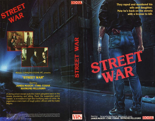 STREET WAR VHS COVER