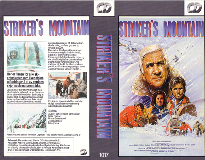 STRIKERS MOUNTAIN, ACTION VHS COVER, HORROR VHS COVER, BLAXPLOITATION VHS COVER, HORROR VHS COVER, ACTION EXPLOITATION VHS COVER, SCI-FI VHS COVER, MUSIC VHS COVER, SEX COMEDY VHS COVER, DRAMA VHS COVER, SEXPLOITATION VHS COVER, BIG BOX VHS COVER, CLAMSHELL VHS COVER, VHS COVER, VHS COVERS, DVD COVER, DVD COVERS