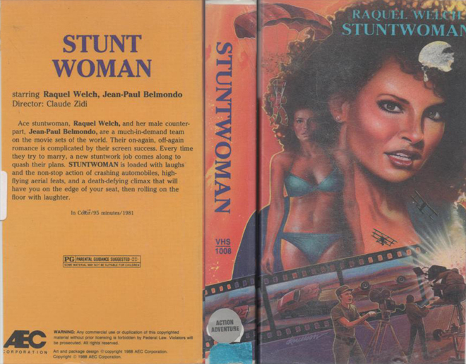 STUNT WOMAN WITH RAQUEL WELCH - SUBMITTED BY RYAN GELATIN
