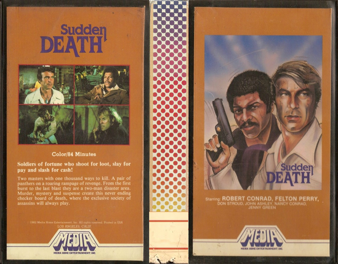 SUDDEN DEATH VHS COVER