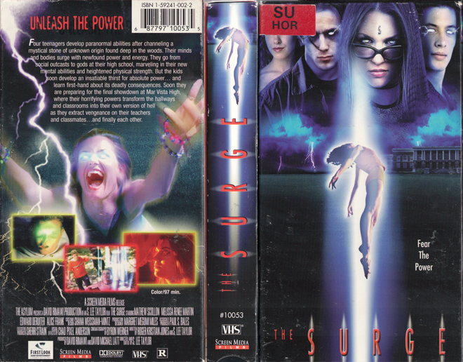 SURGE VHS COVER