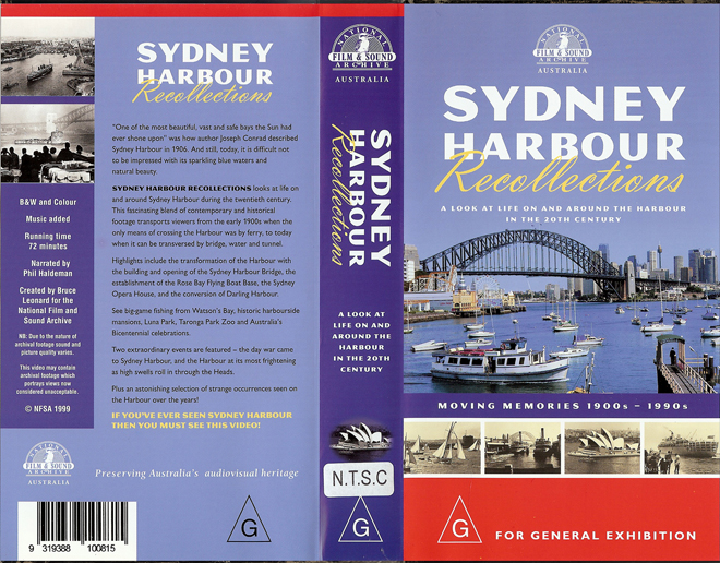 SYDNEY HARBOUR RECOLLECTIONS, HORROR, ACTION EXPLOITATION, ACTION, HORROR, SCI-FI, MUSIC, THRILLER, SEX COMEDY,  DRAMA, SEXPLOITATION, VHS COVER, VHS COVERS, DVD COVER, DVD COVERS