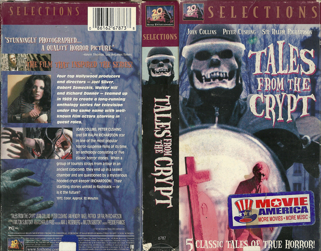 TALES FROM THE CRYPT THE MOVIE AMICUS VHS COVER
