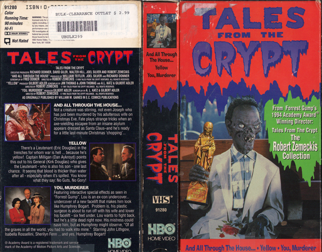 TALES FROM THE CRYPT : THE ROBERT ZEMECKIS COLLECTION