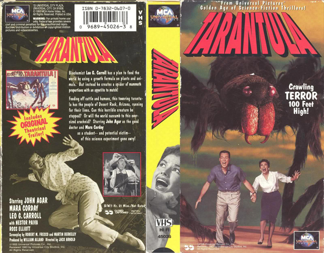 TARANTULA VHS COVER